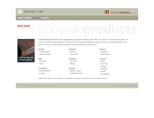 Tablet Screenshot of concreteageartworks.com